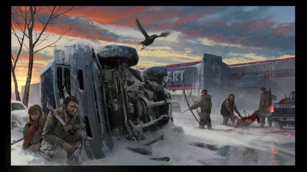 зимний постапокалипсис