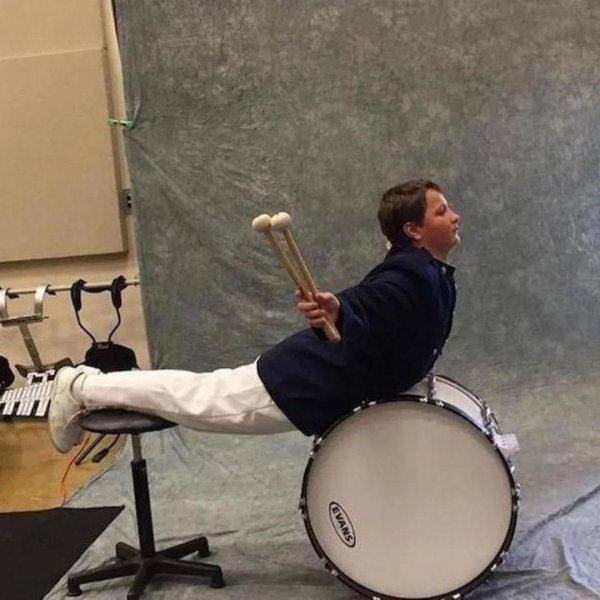 смешной барабан