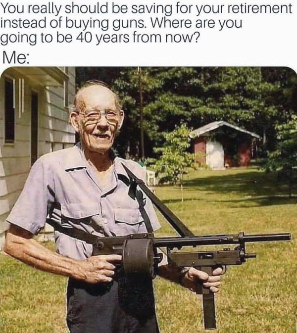 дед с ружьем