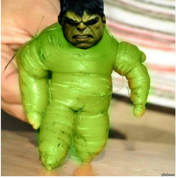 смешной овощ