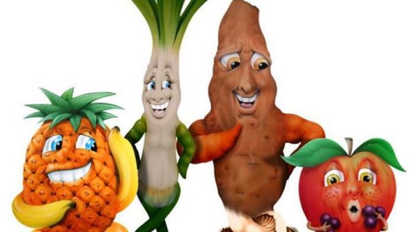 смешной овощ