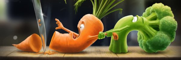 смешной овощ