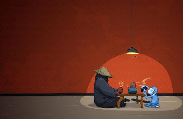 чай иллюстрация