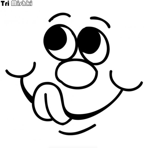 смешная рожица