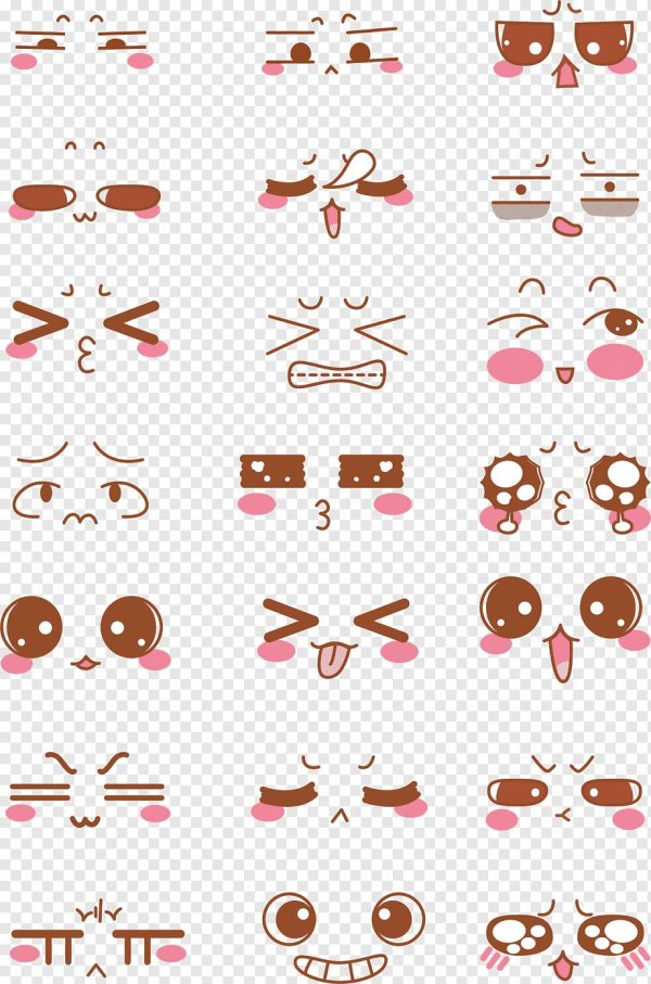 эмодзи японские каомодзи