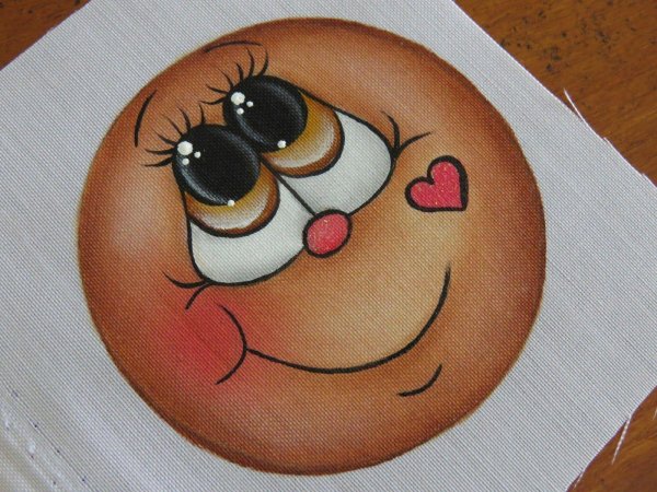 мордочка колобка