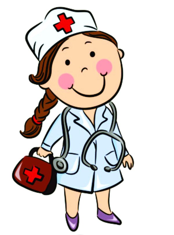 медицинская сестра рисунок