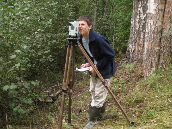 полевые работы в геодезии