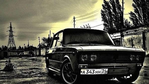 ваз 2106 черная