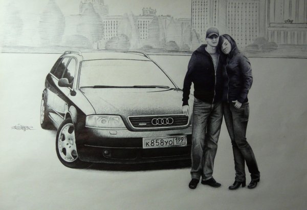 audi a6 с4 карандаш