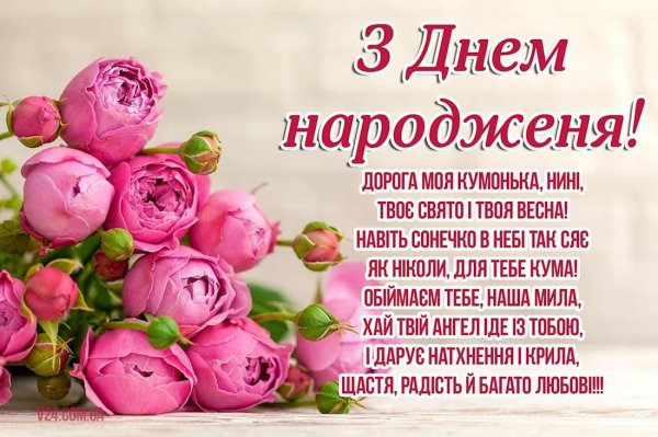 привітання на день народження