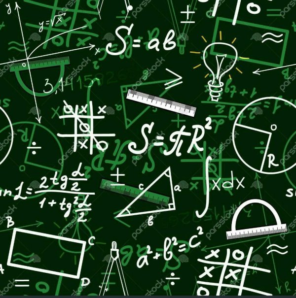 формула на доске