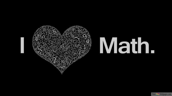 i love mathematics