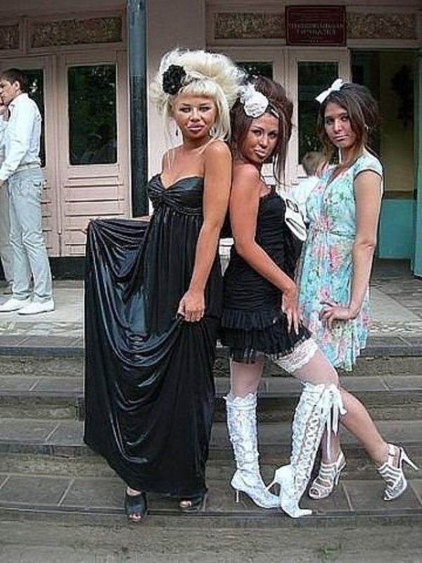 наряды выпускниц