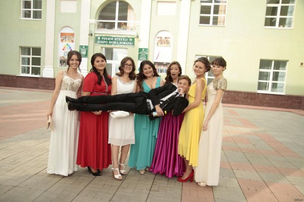 фотографии с выпускного