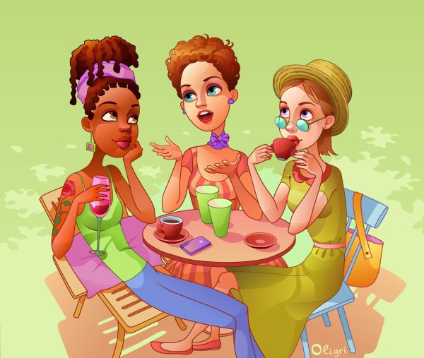 посиделки с подругами