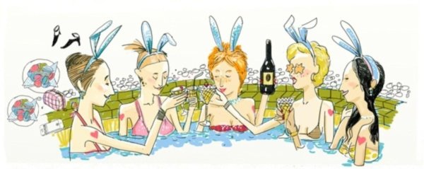 девичник рисунок