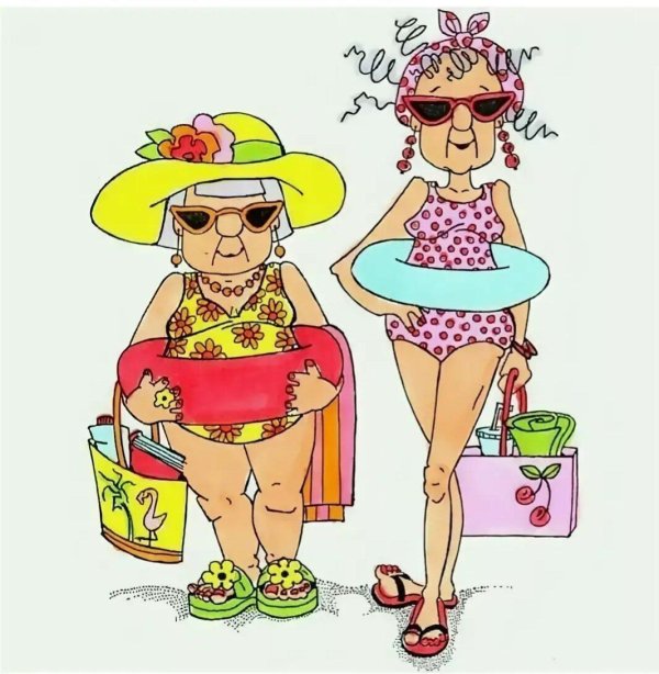 старушки на отдыхе