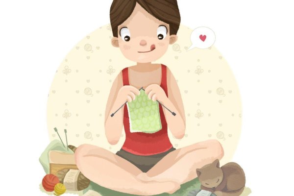 женщина вяжет