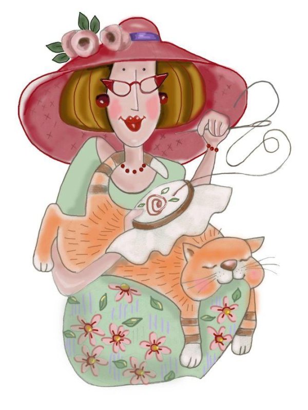 мультяшные рукодельницы