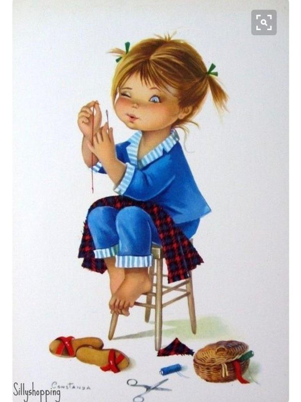 иллюстрация девочка