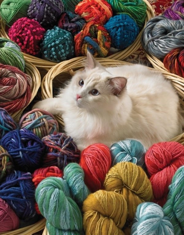 много ниток