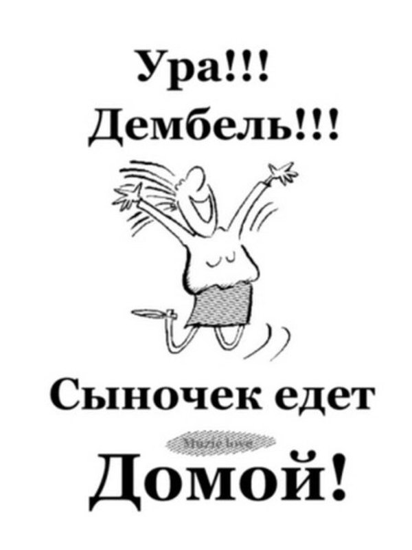с дембелем сына
