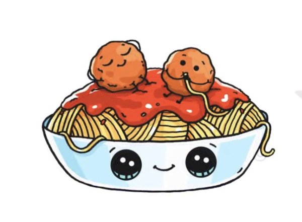 рисунок еда