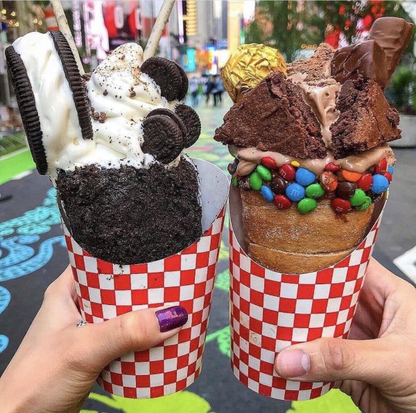 большое мороженое