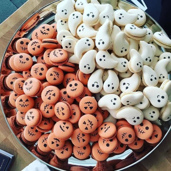 печенье хэллоуин