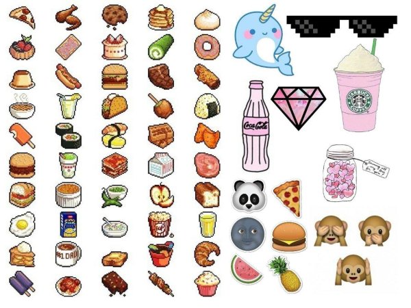 вкусные кавайные наклейки вкусные кавайные наклейки