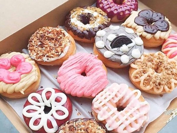 пончики krispy kreme