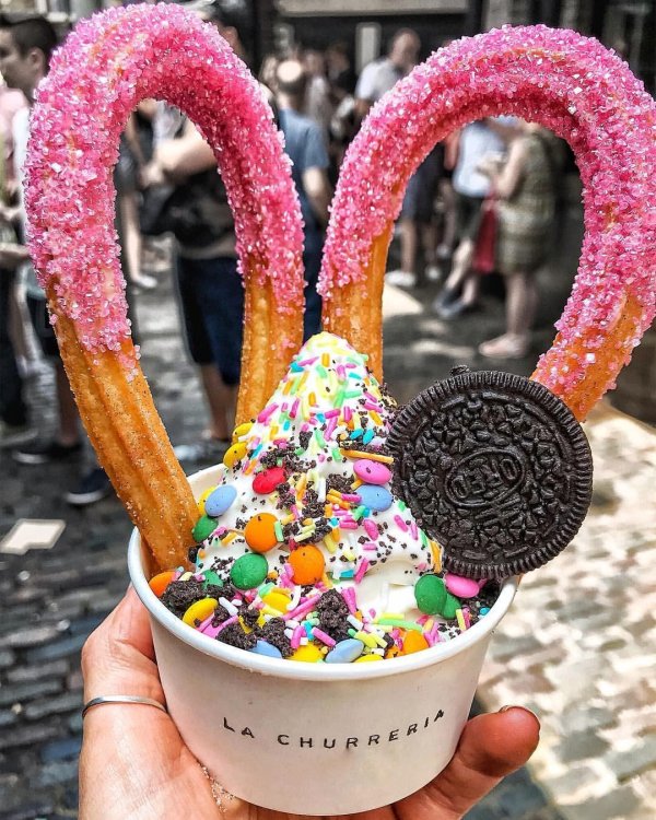 churro ice cream