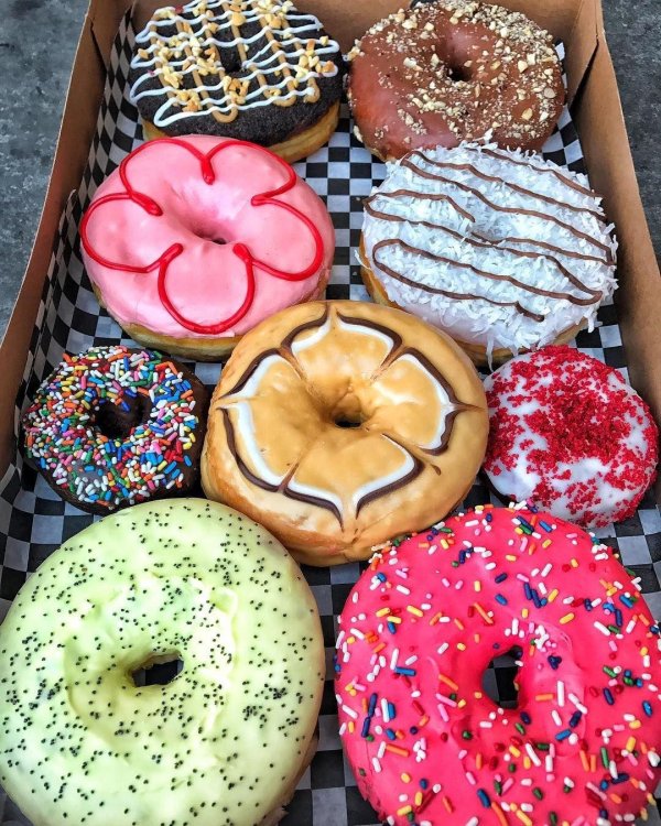 пончики эстетика