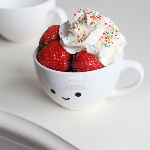 клубника и сливки