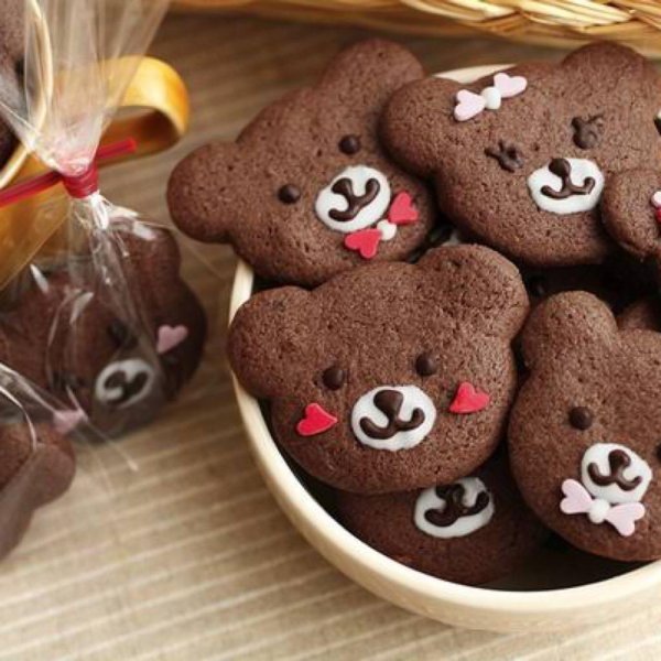 печенье мишка