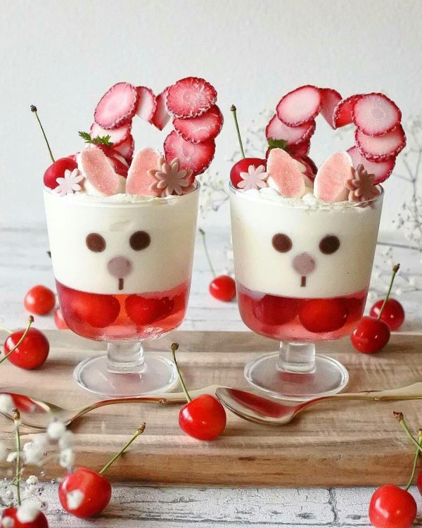 трайфл клубничный мохито