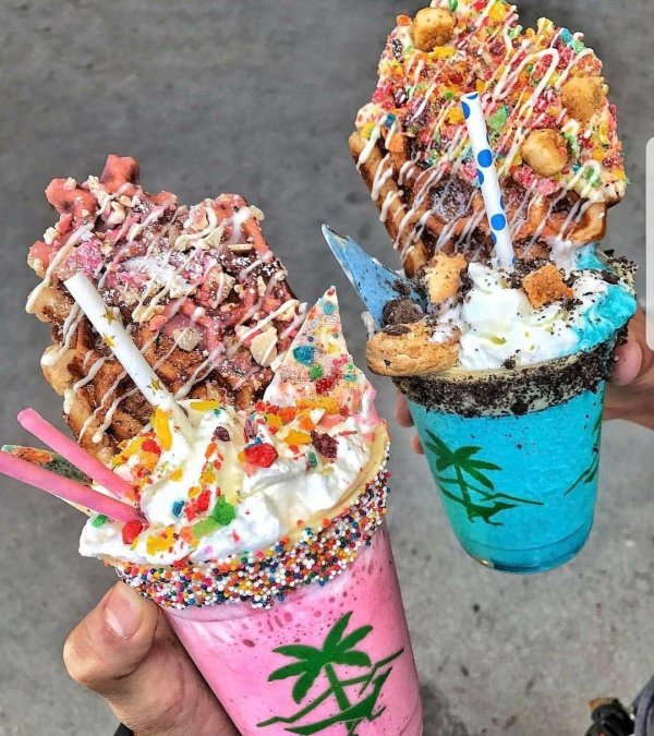 молочные коктейли