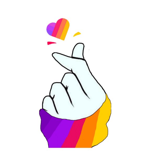 корейское сердечко