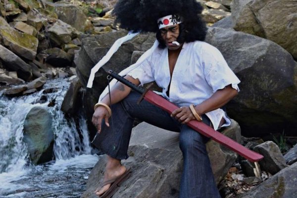 афросамурай косплей