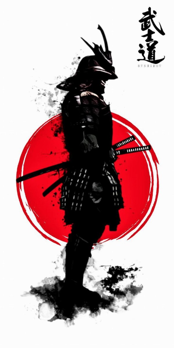 крутые арты самураев