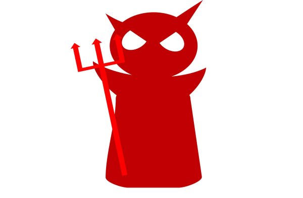 демон без фона