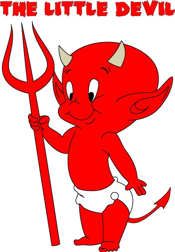 чертенок из мультика