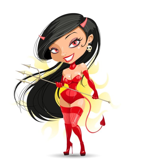 мультяшки девушки