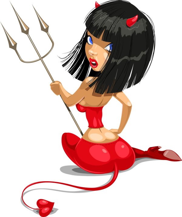 мультяшные девушки