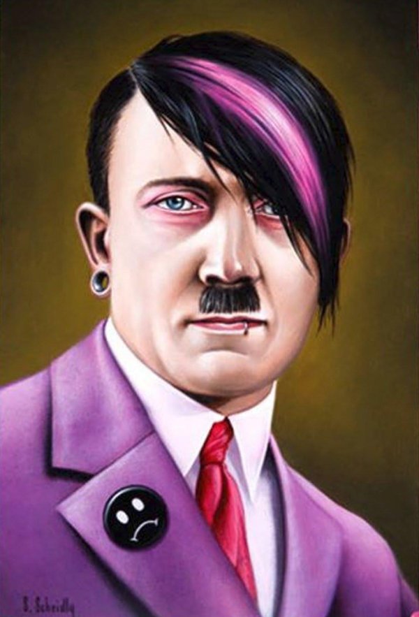 розовый гитлер