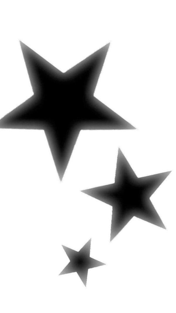 трафарет звезд
