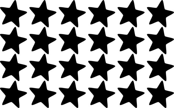 звездочка трафарет