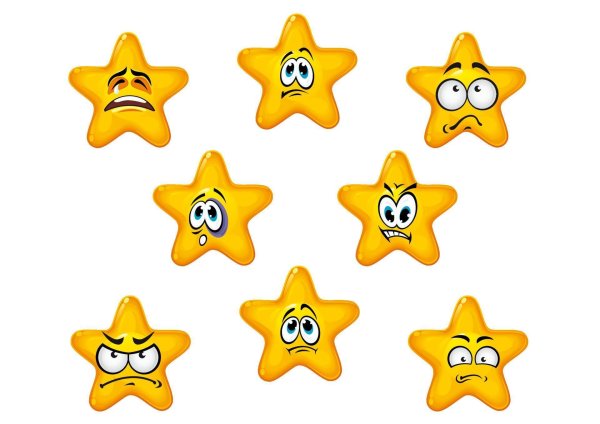 звездочки эмоции