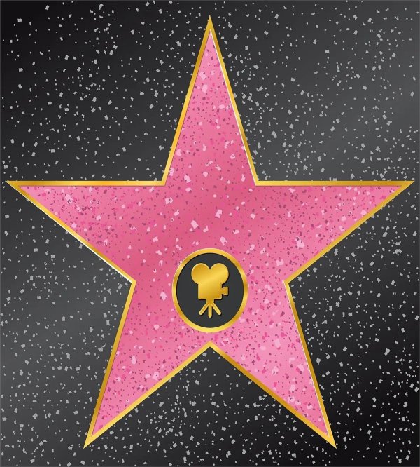 голливудская звезда